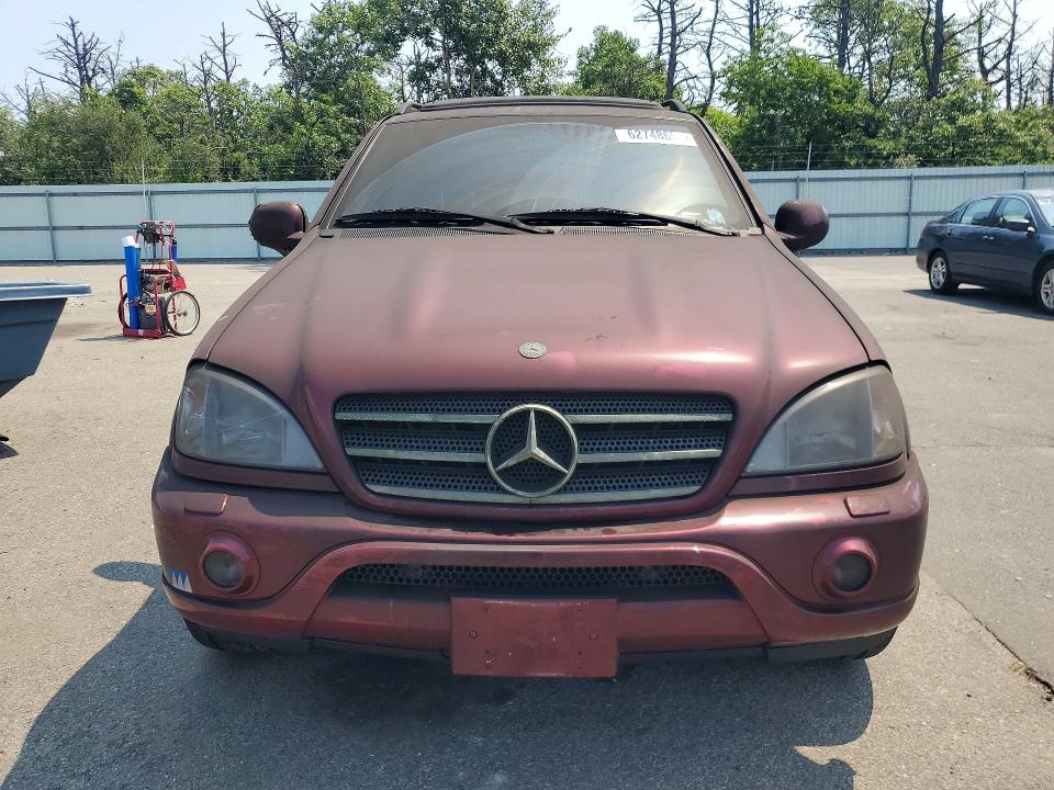 2000 Mercedes-benz Ml მანქანა იყიდება აუქციონზე, vin: 4JGAB74E7YA176011, აუქციონის ნომერი: 62748696
