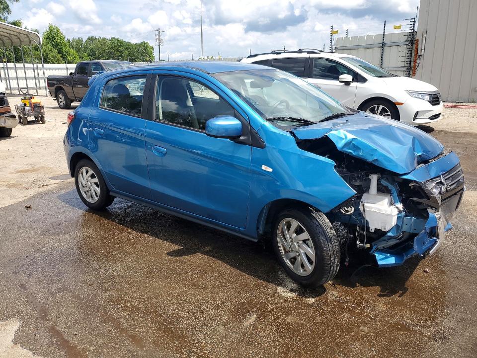 58917346 :رقم المزاد ، ML32AUHJ0RH004450 vin ، 2024 Mitsubishi Mirage مزاد بيع