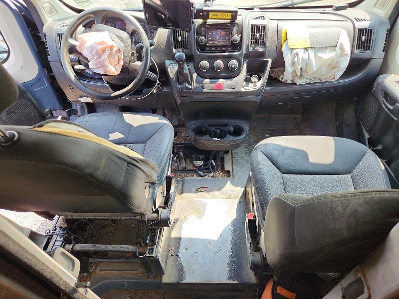 61037256 :رقم المزاد ، 3C6MRVJG2ME535660 vin ، 2021 Ram Promaster 3500 مزاد بيع