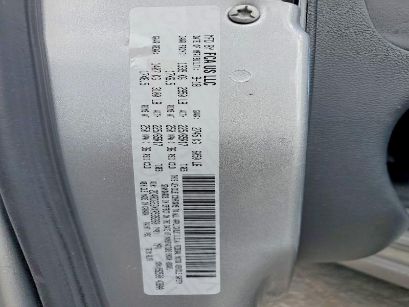59913676 :رقم المزاد ، 2C4RDGEGXKR535260 vin ، 2019 Dodge Grand Caravan مزاد بيع