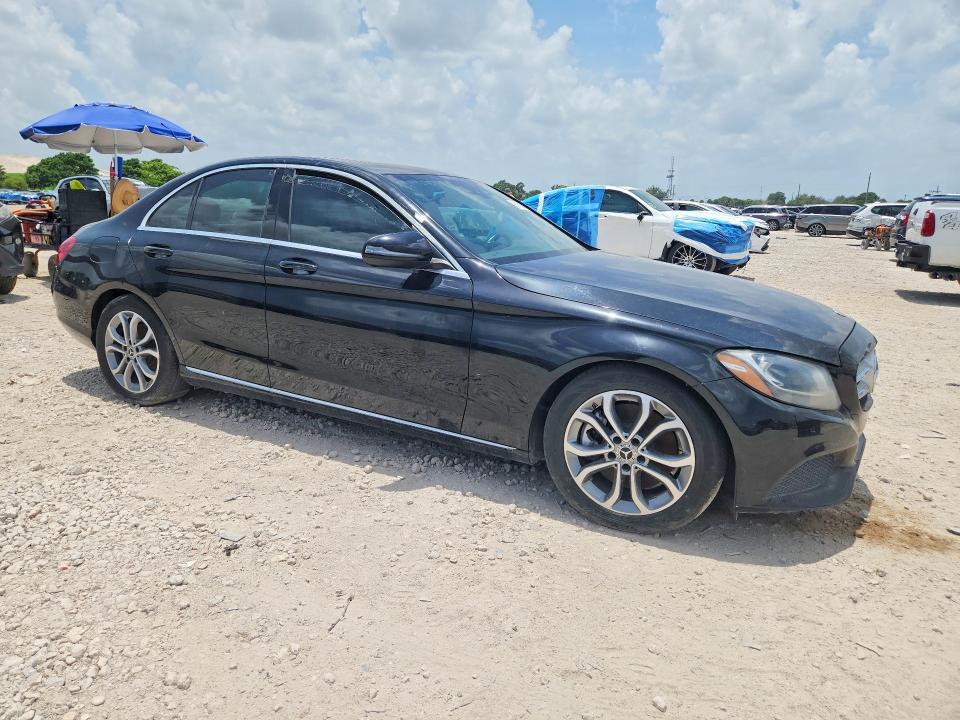 2018 Mercedes-benz C მანქანა იყიდება აუქციონზე, vin: 55SWF4JB5JU246804, აუქციონის ნომერი: 61921066