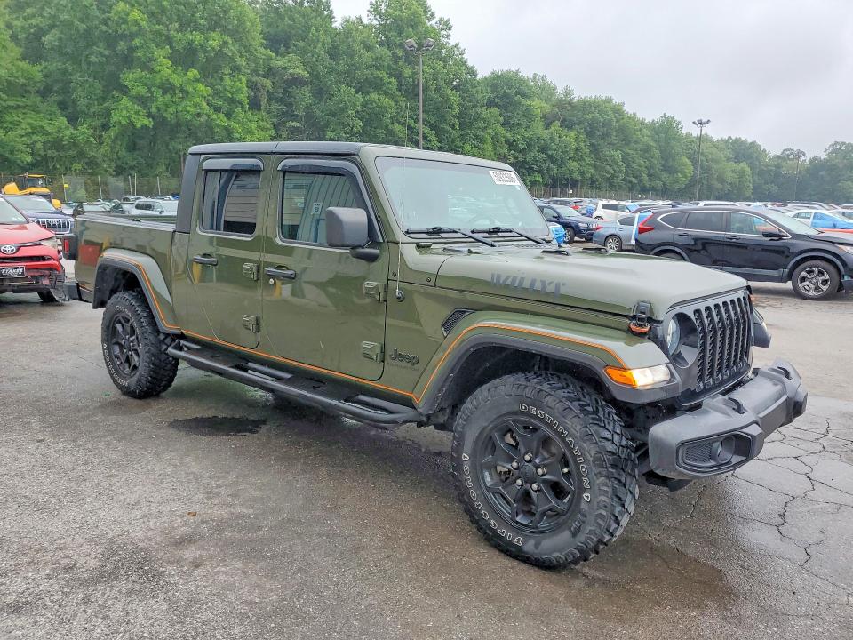 58932506 :رقم المزاد ، 1C6HJTAG9NL145628 vin ، 2022 Jeep Gladiator مزاد بيع