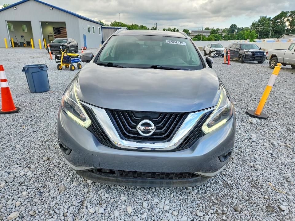 Продаж на аукціоні авто 2018 Nissan Murano, vin: 5N1AZ2MHXJN110074, номер лоту: 62358446