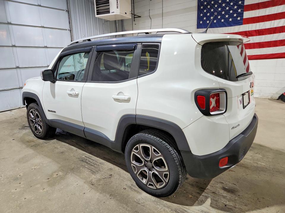 60938866 :رقم المزاد ، ZACCJBDT6FPB27400 vin ، 2015 Jeep Renegade مزاد بيع