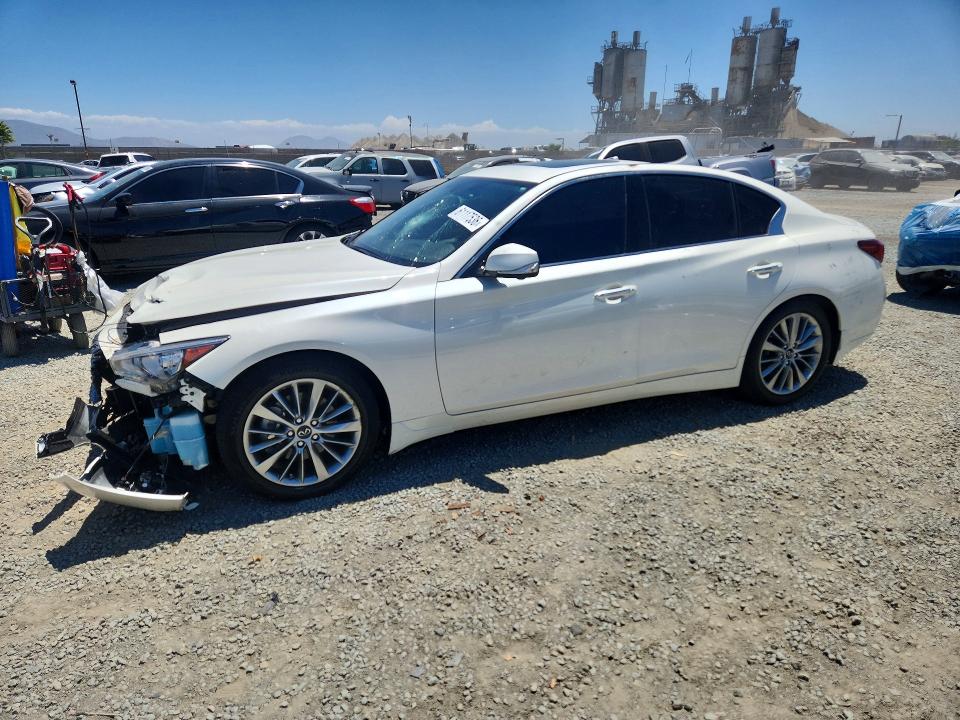 2023 Infiniti Q50 მანქანა იყიდება აუქციონზე, vin: JN1EV7BP6PM510224, აუქციონის ნომერი: 61117536