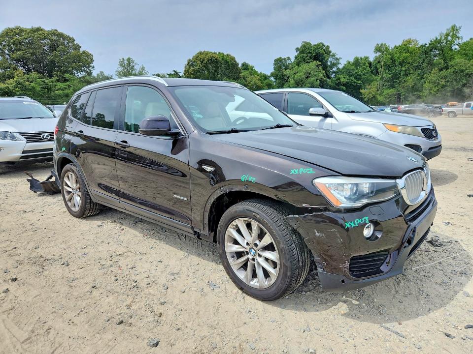 2016 Bmw X3 მანქანა იყიდება აუქციონზე, vin: 5UXWX9C54G0D66430, აუქციონის ნომერი: 62285436