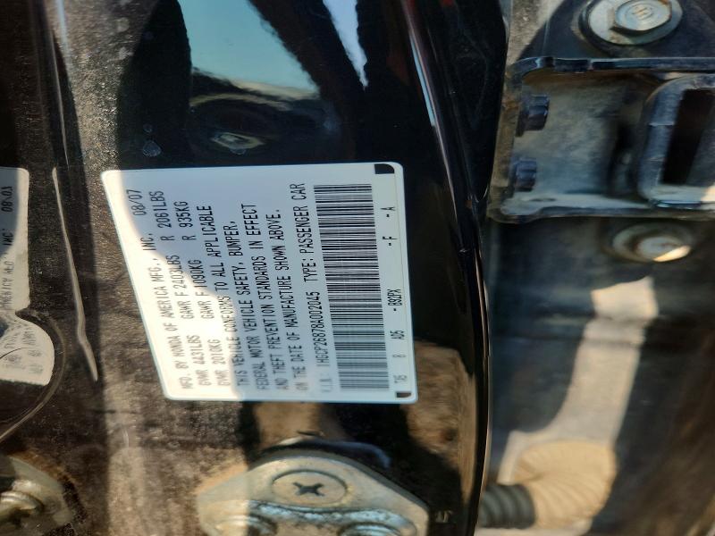 Aukcja sprzedaży 2008 Honda Accord, vin: 1HGCP26878A002045, numer aukcji: 63048576