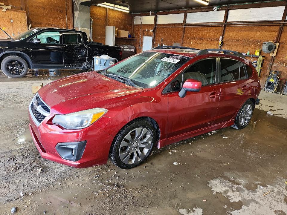 63107616 :رقم المزاد ، JF1GPAU64CH212670 vin ، 2012 Subaru Impreza مزاد بيع