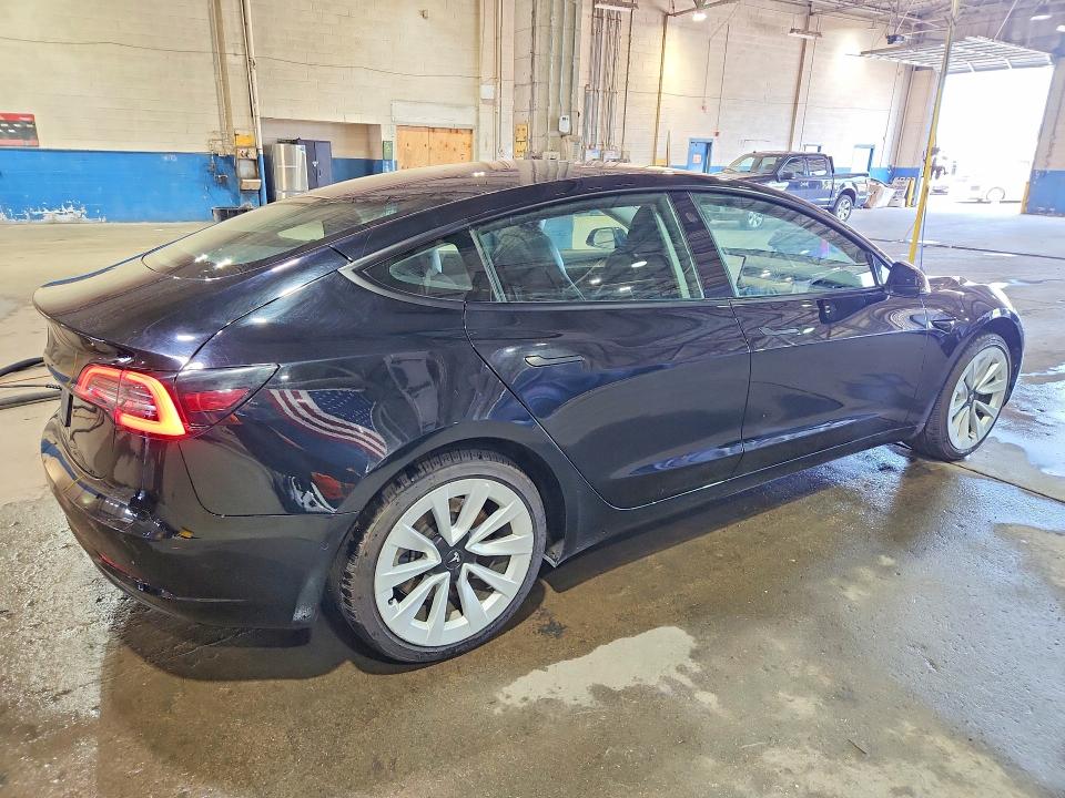 60793486 :رقم المزاد ، 5YJ3E1EA6NF369654 vin ، 2022 Tesla Model 3 مزاد بيع
