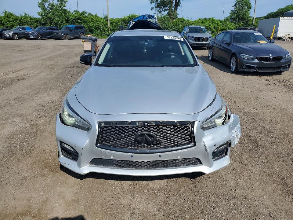 58229676 :رقم المزاد ، JN1AV7AR3FM850334 vin ، 2015 Infiniti Q50 Hybrid مزاد بيع