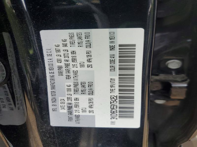 61763796 :رقم المزاد ، 3MVDMBCM5SM754252 vin ، 2025 Mazda Cx-30 مزاد بيع