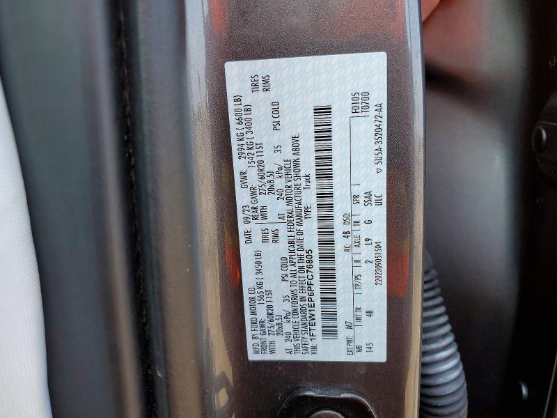 Aukcja sprzedaży 2023 Ford F150, vin: 1FTEW1EP6PFC76805, numer aukcji: 62690876