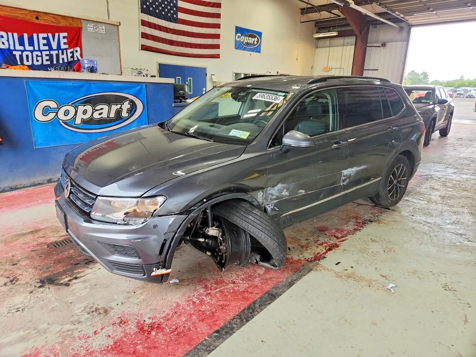 2021 Volkswagen Tiguan მანქანა იყიდება აუქციონზე, vin: 3VV2B7AX2MM095978, აუქციონის ნომერი: 59635536