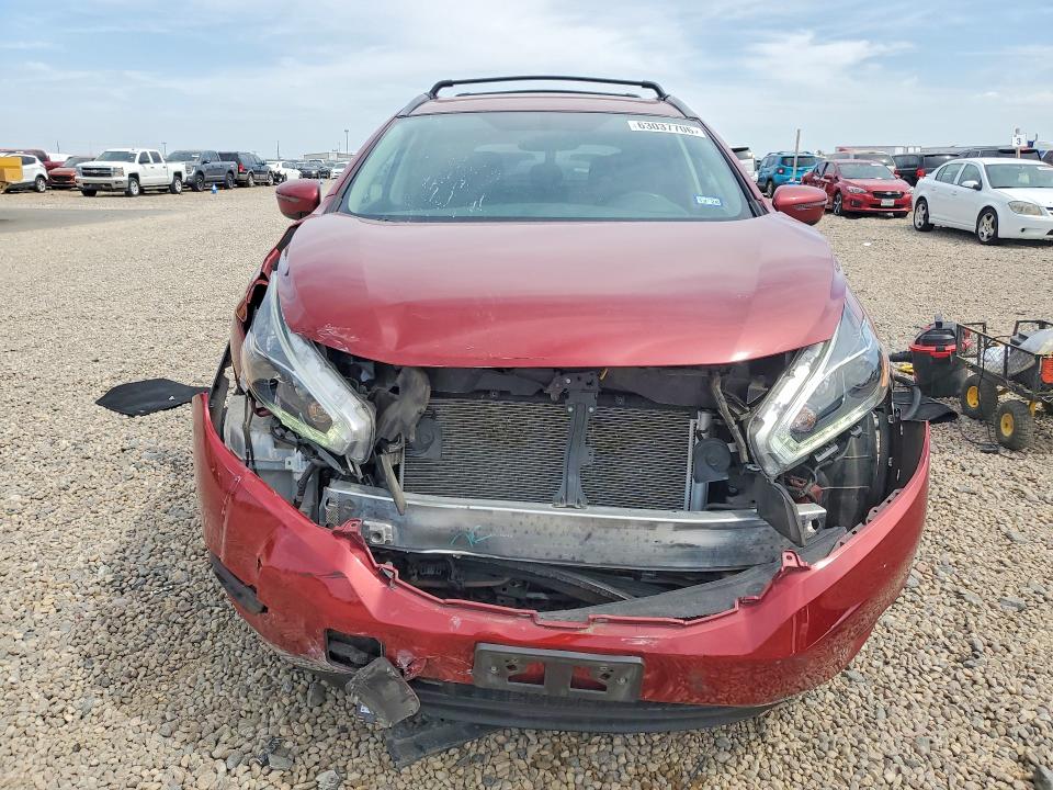 63037706 :رقم المزاد ، 5N1AZ2MG8JN162472 vin ، 2018 Nissan Murano مزاد بيع