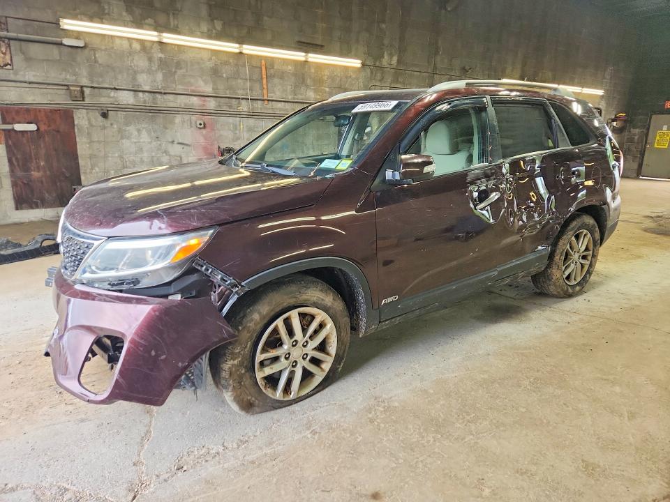 2015 Kia Sorento მანქანა იყიდება აუქციონზე, vin: 5XYKTCA66FG603722, აუქციონის ნომერი: 59149966