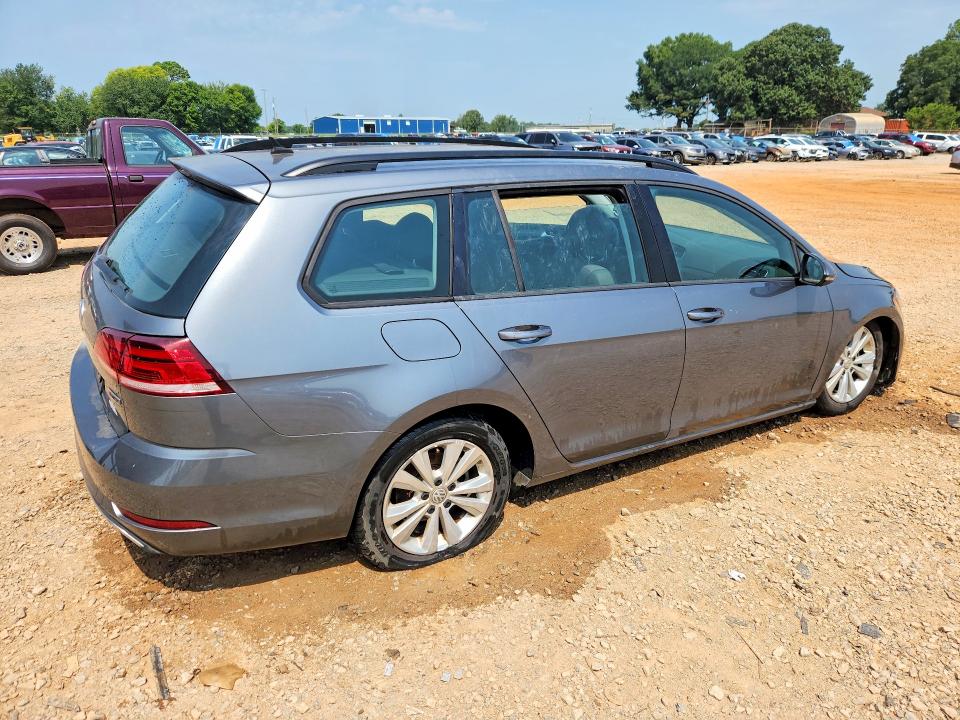 2019 Volkswagen Golf Sportwagen მანქანა იყიდება აუქციონზე, vin: 3VW117AU7KM508409, აუქციონის ნომერი: 62873326