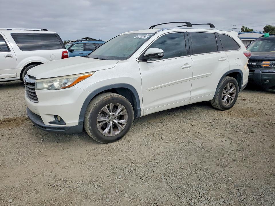 Продажа на аукционе авто 2015 Toyota Highlander, vin: 5TDKKRFHXFS079476, номер лота: 58849086