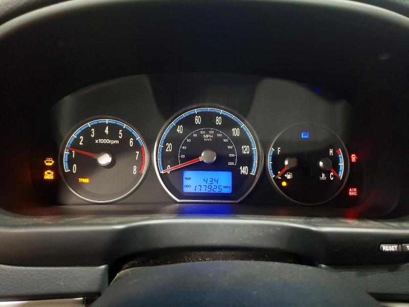 62395686 :رقم المزاد ، 5NMSG73D69H276403 vin ، 2009 Hyundai Santa Fe مزاد بيع