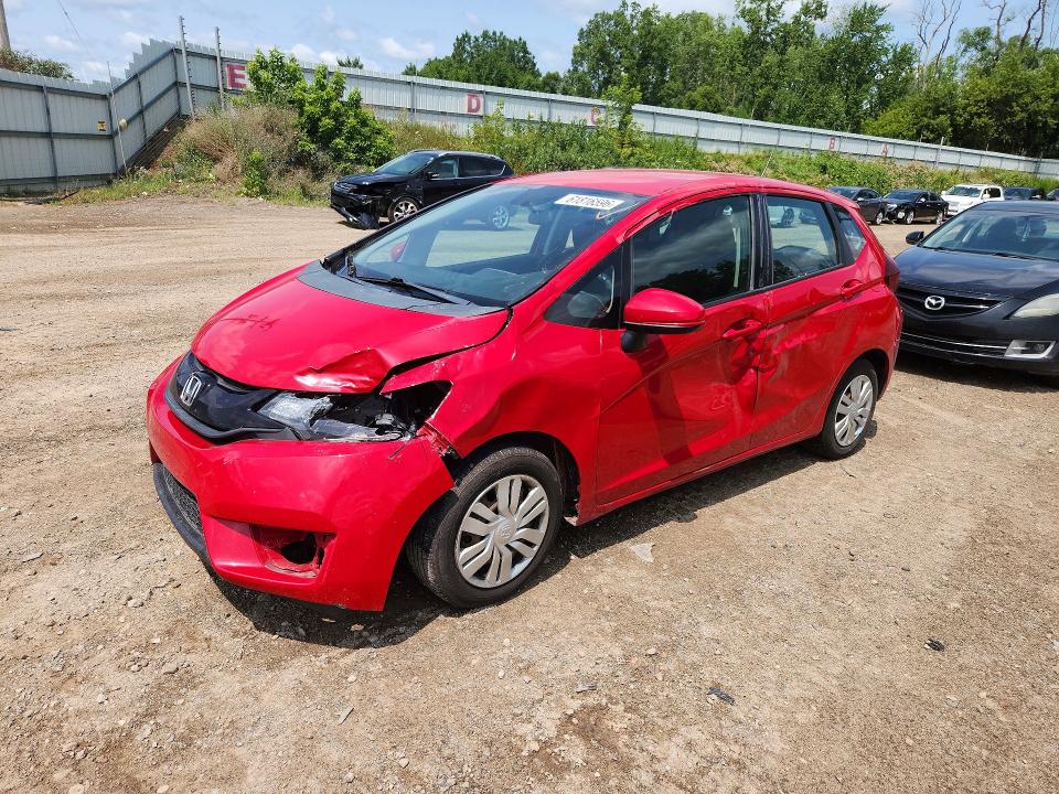 Продаж на аукціоні авто 2015 Honda Fit, vin: 3HGGK5H50FM713574, номер лоту: 61816596
