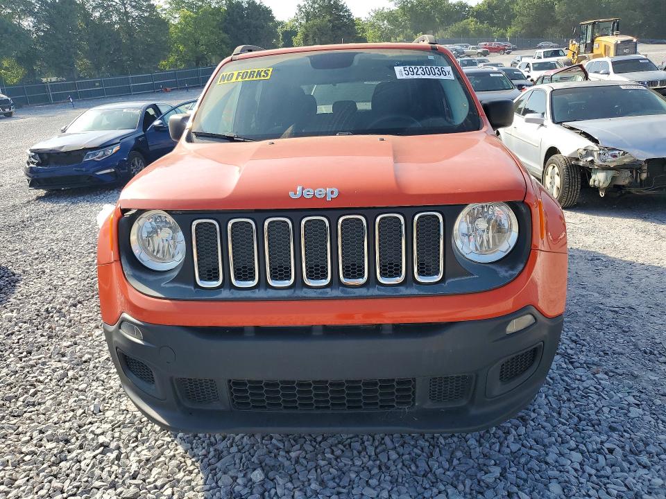 59230036 :رقم المزاد ، ZACCJBAB2HPE94132 vin ، 2017 Jeep Renegade مزاد بيع