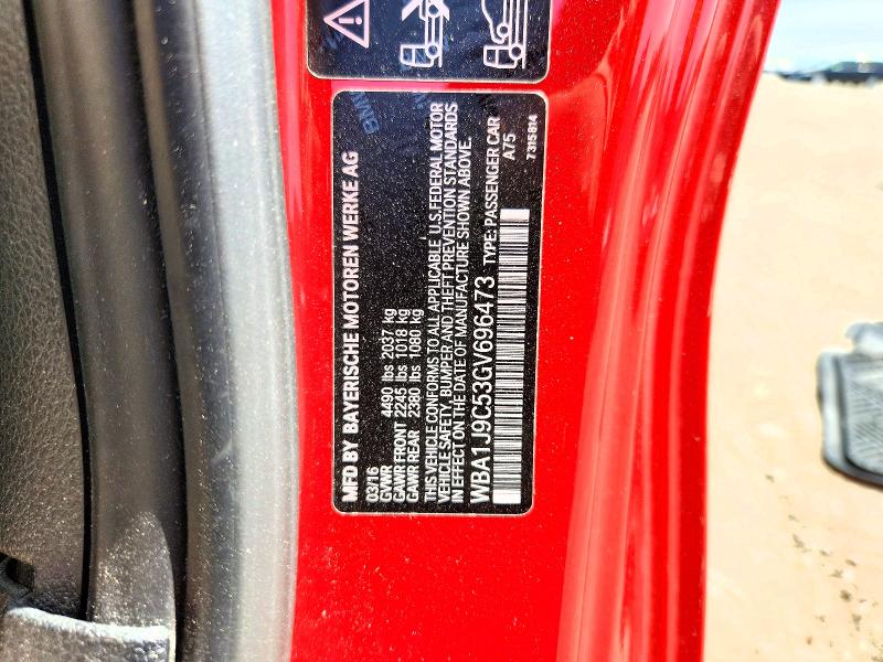 2016 Bmw M235xi მანქანა იყიდება აუქციონზე, vin: WBA1J9C53GV696473, აუქციონის ნომერი: 61667116
