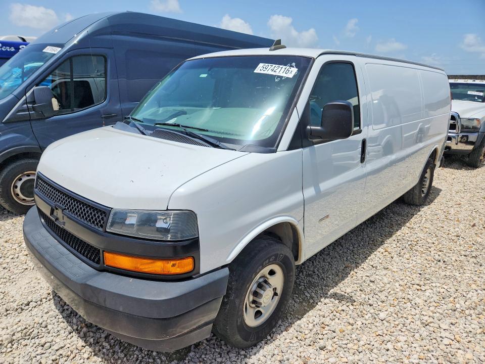 Aukcja sprzedaży 2021 Chevrolet Express 3500, vin: 1GCZGHF17M1179753, numer aukcji: 59742116