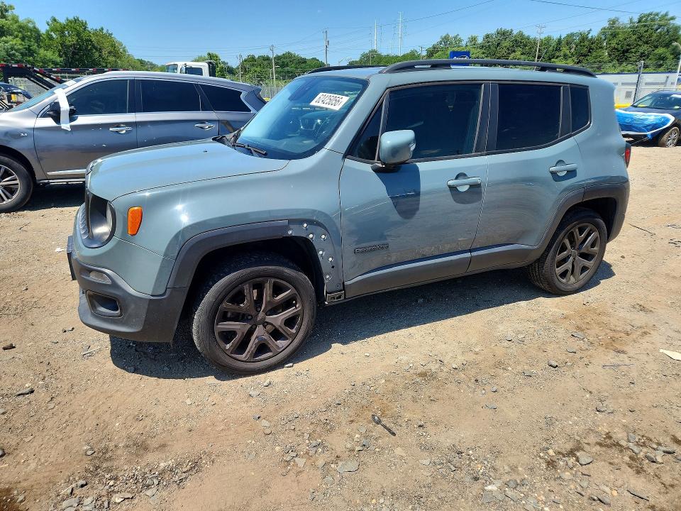 Продажа на аукционе авто 2017 Jeep Renegade, vin: ZACCJBBB1HPF84936, номер лота: 62425056