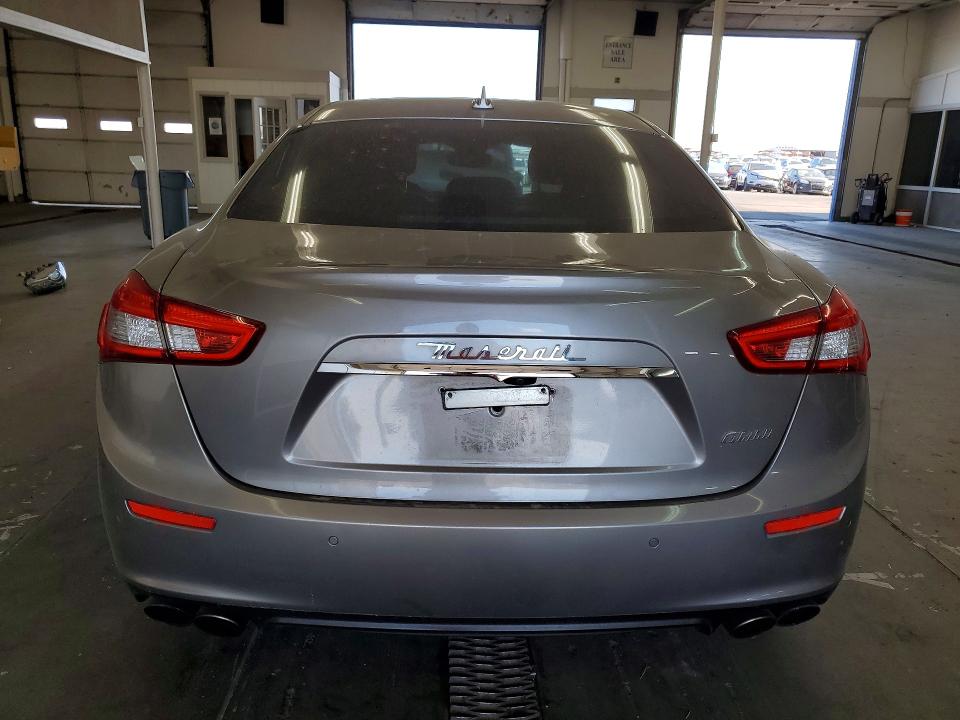 2017 Maserati Ghibli მანქანა იყიდება აუქციონზე, vin: ZAM57XSAXH1238309, აუქციონის ნომერი: 60714246