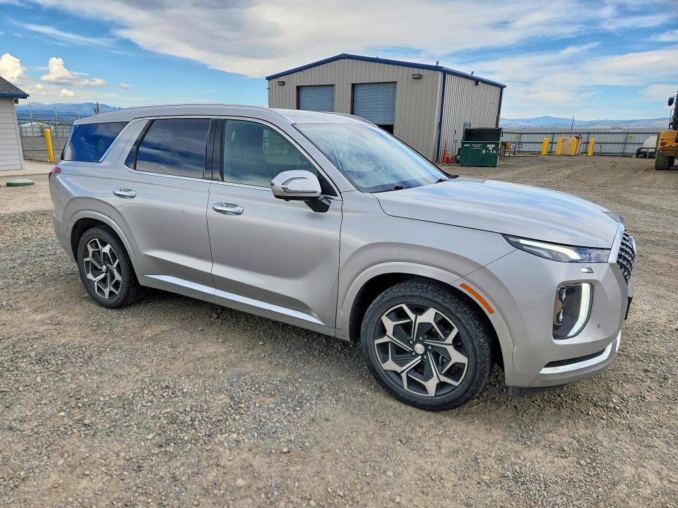 2021 Hyundai Palisade მანქანა იყიდება აუქციონზე, vin: KM8R7DHE9MU308949, აუქციონის ნომერი: 60454336