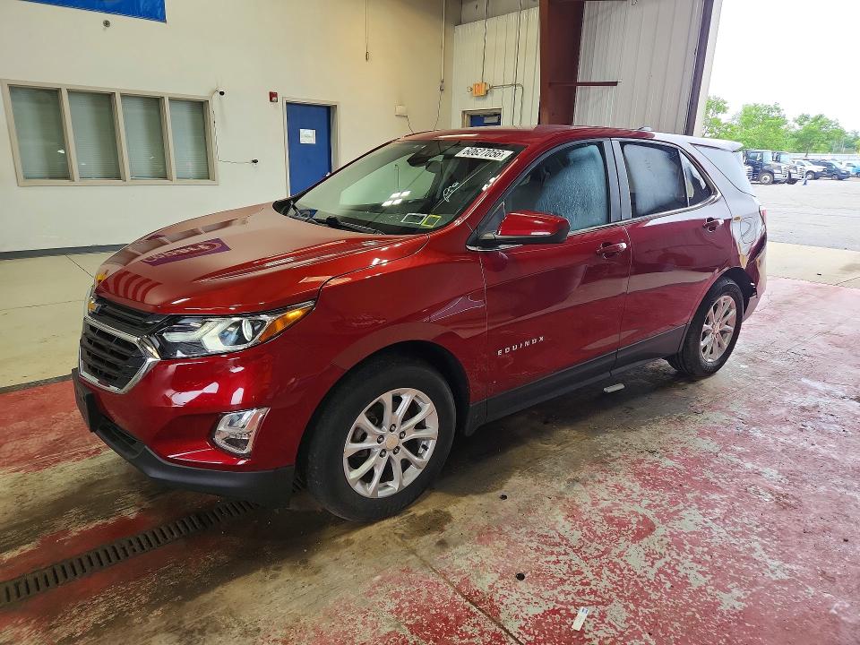 60627056 :رقم المزاد ، 3GNAXKEV2ML319058 vin ، 2021 Chevrolet Equinox مزاد بيع