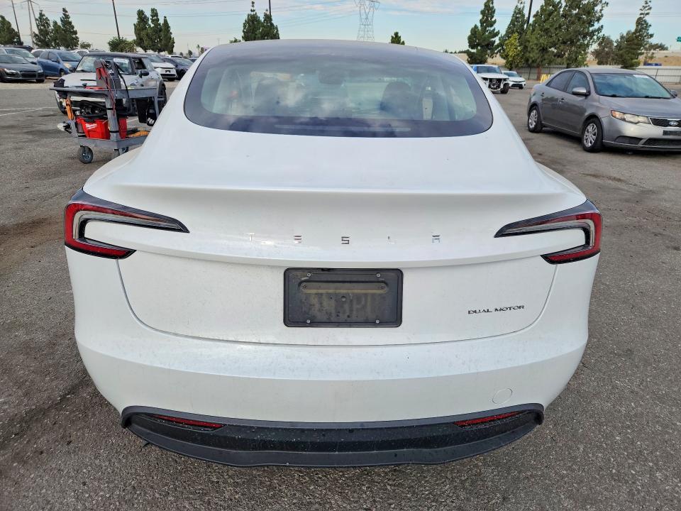Aukcja sprzedaży 2025 Tesla Model 3, vin: 5YJ3E1EB2SF887958, numer aukcji: 61771666