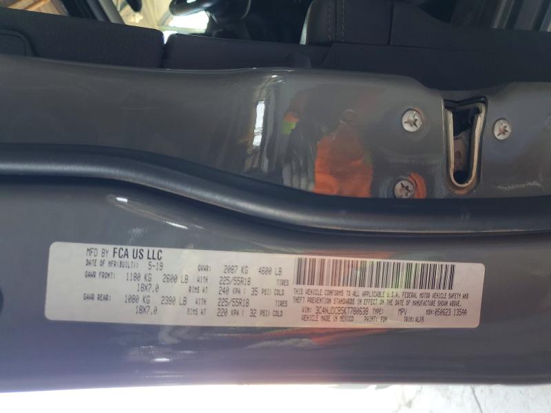 Продажа на аукционе авто 2019 Jeep Compass, vin: 3C4NJDCB5KT780638, номер лота: 60169556