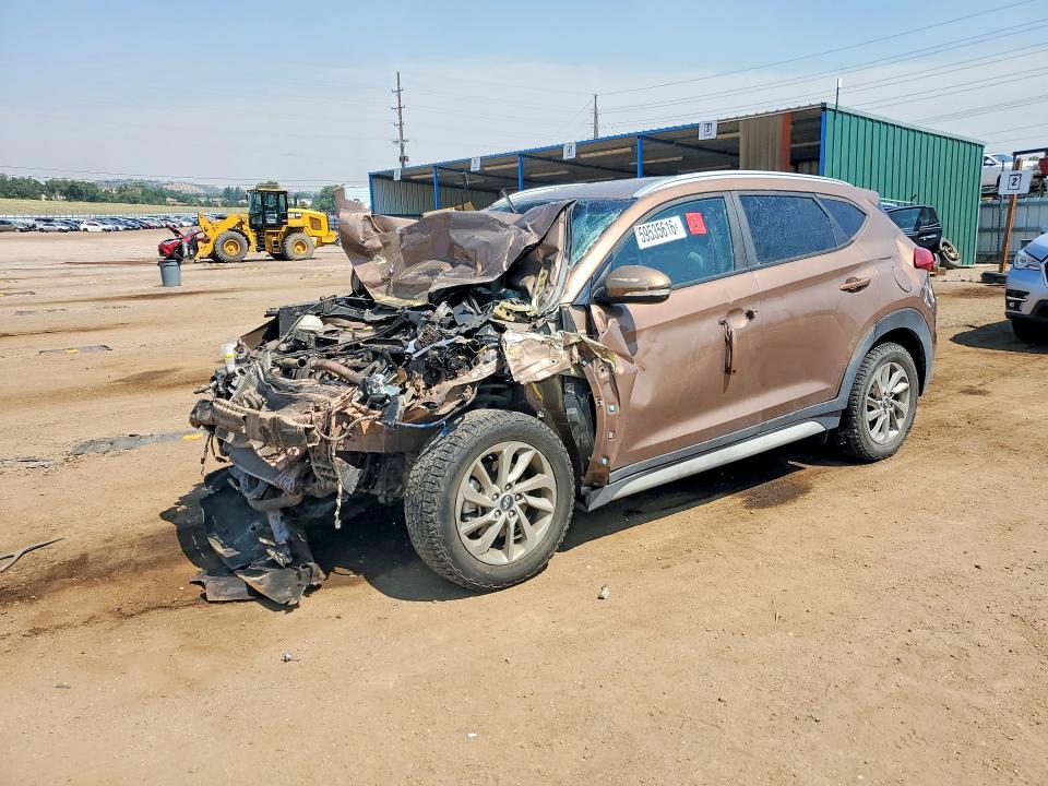 2017 Hyundai Tucson მანქანა იყიდება აუქციონზე, vin: KM8J33A42HU444964, აუქციონის ნომერი: 59535616