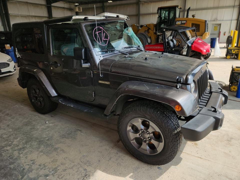 2017 Jeep Wrangler მანქანა იყიდება აუქციონზე, vin: 1C4AJWAG6HL593938, აუქციონის ნომერი: 63179866
