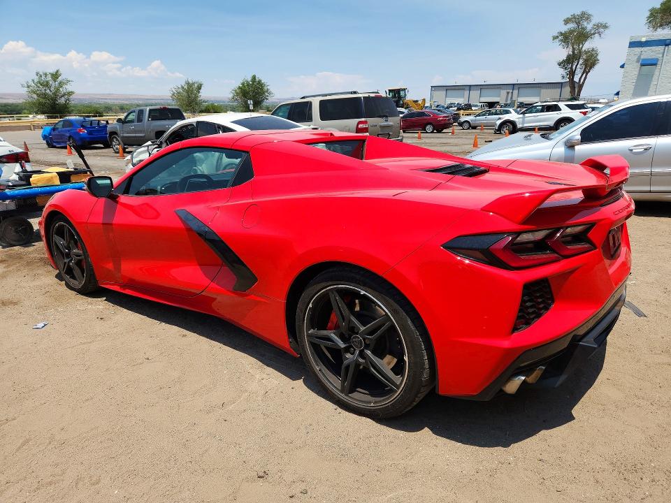 60053556 :رقم المزاد ، 1G1Y83D44L5113783 vin ، 2020 Chevrolet Corvette مزاد بيع