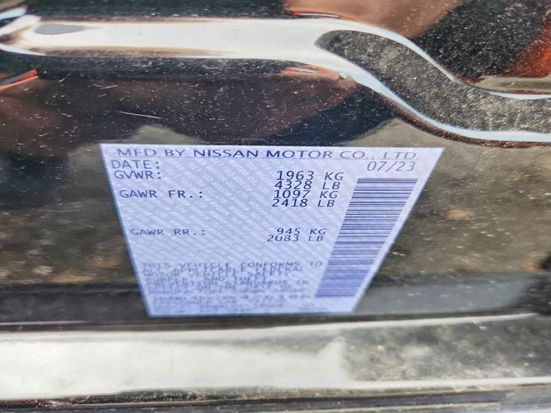 59359196 :رقم المزاد ، 1N4BL4BV5PN426186 vin ، 2023 Nissan Altima مزاد بيع