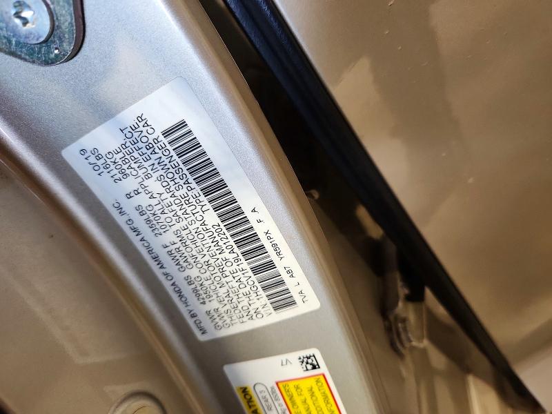 2020 Honda Accord მანქანა იყიდება აუქციონზე, vin: 1HGCV1F19LA012202, აუქციონის ნომერი: 61870026