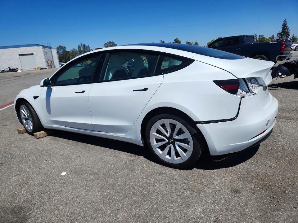 Продажа на аукционе авто 2022 Tesla Model 3, vin: 5YJ3E1EB4NF135991, номер лота: 60502966