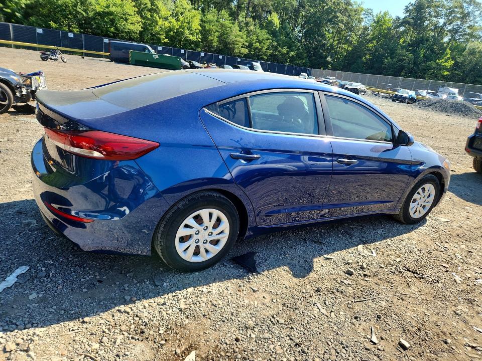 63254376 :رقم المزاد ، 5NPD74LF5JH291037 vin ، 2018 Hyundai Elantra مزاد بيع