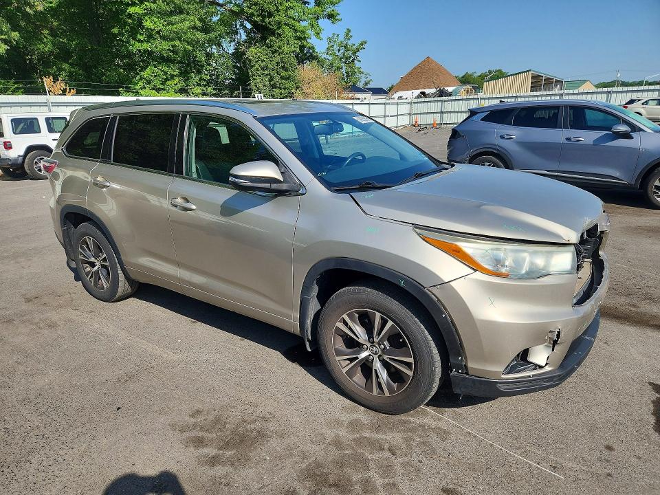 Продажа на аукционе авто 2016 Toyota Highlander, vin: 5TDJKRFH7GS506688, номер лота: 59655696
