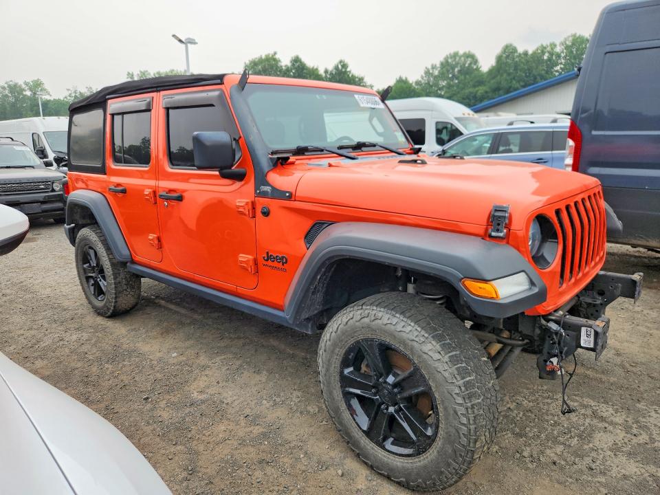 Aukcja sprzedaży 2020 Jeep Wrangler Unlimited, vin: 1C4HJXDG6LW285708, numer aukcji: 61548806