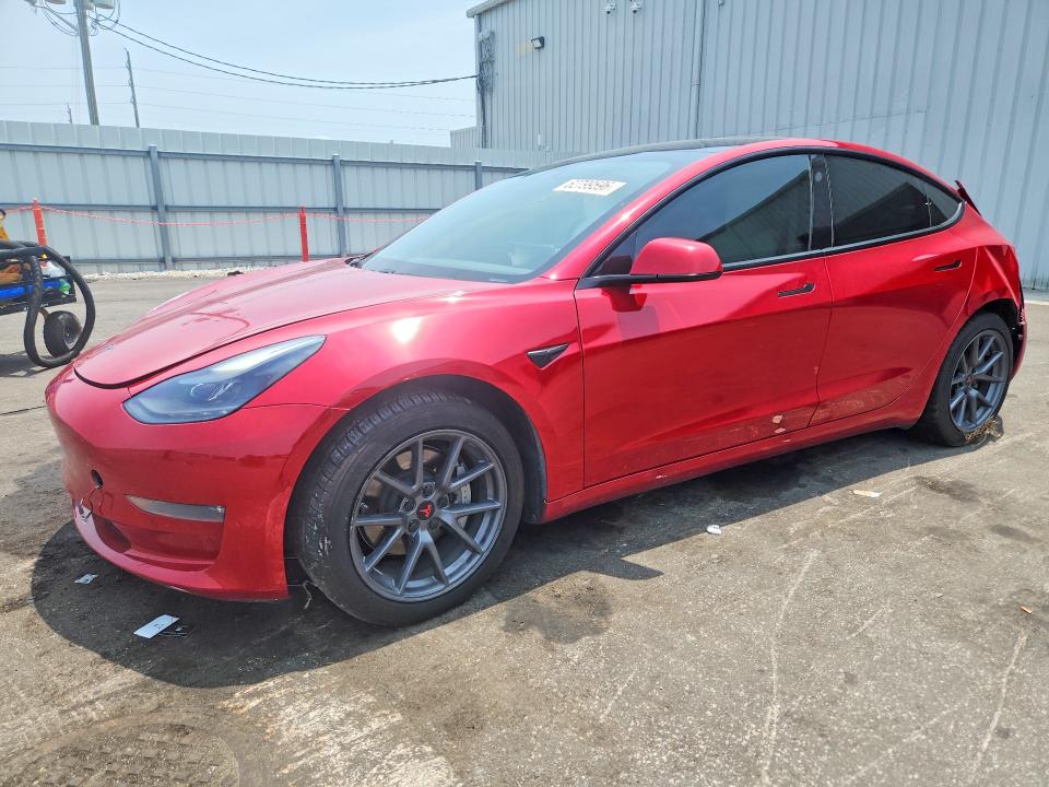 Продажа на аукционе авто 2021 Tesla Model 3, vin: 5YJ3E1EB5MF902844, номер лота: 62799596