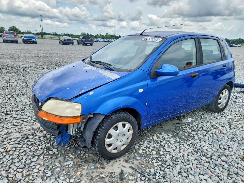 2008 Chevrolet Aveo მანქანა იყიდება აუქციონზე, vin: KL1TD66608B191961, აუქციონის ნომერი: 62776546