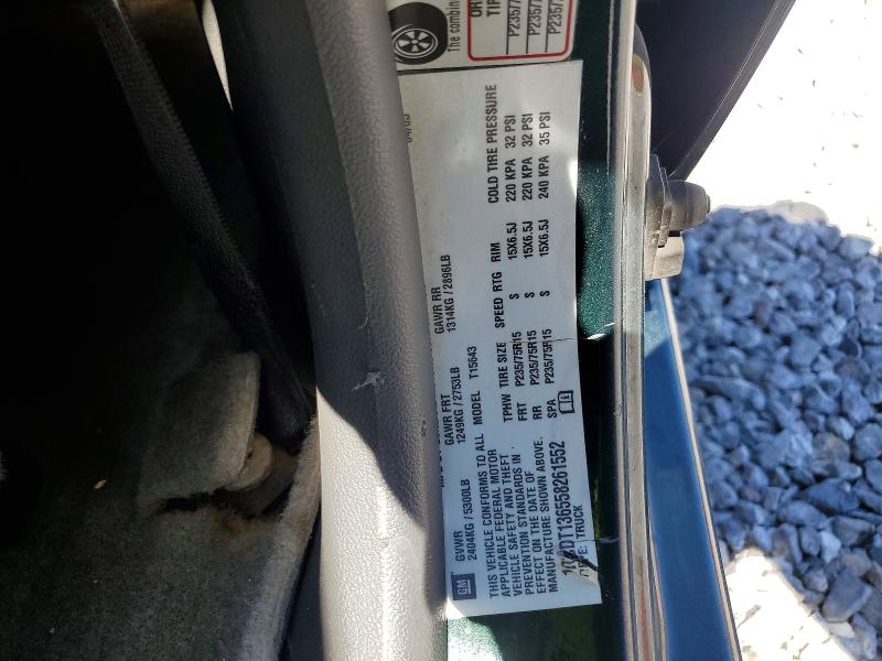 57439346 :رقم المزاد ، 1GCDT136558261552 vin ، 2005 Chevrolet Colorado مزاد بيع