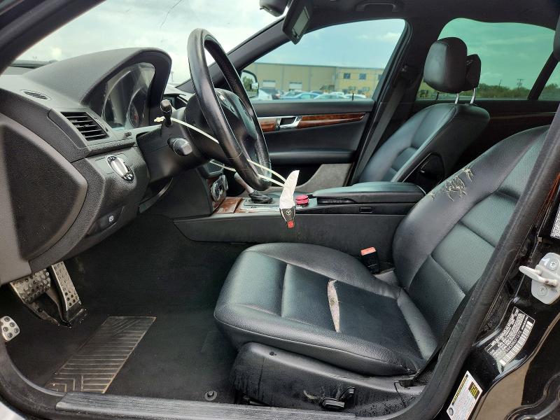 60939196 :رقم المزاد ، WDDGF54X39R071273 vin ، 2009 Mercedes-benz C مزاد بيع