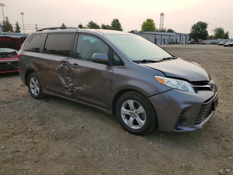 60396116 :رقم المزاد ، 5TDKZ3DC5LS029080 vin ، 2020 Toyota Sienna مزاد بيع