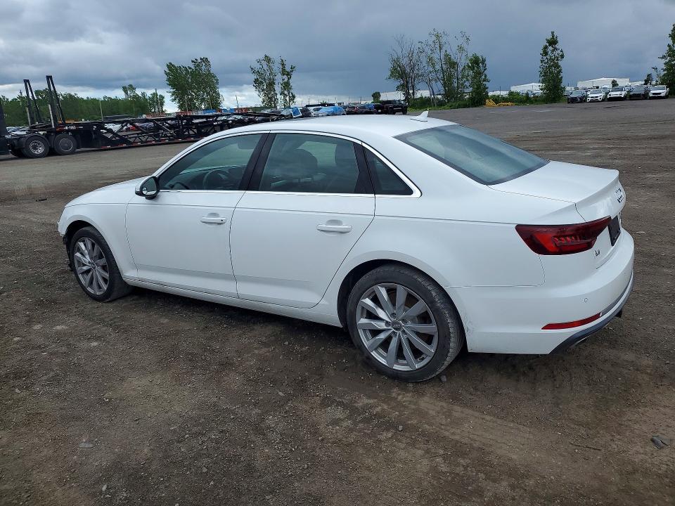 2019 Audi A4 მანქანა იყიდება აუქციონზე, vin: WAUANAF44KN010118, აუქციონის ნომერი: 61839716