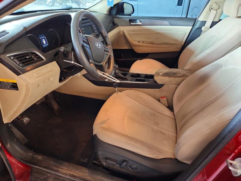 59892506 :رقم المزاد ، 5NPE34AF8FH119837 vin ، 2015 Hyundai Sonata مزاد بيع