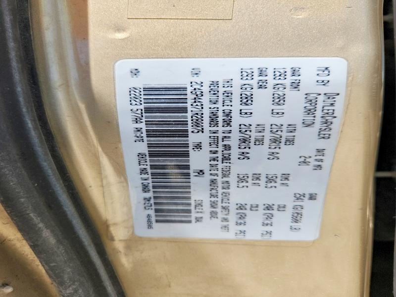 Продаж на аукціоні авто 2001 Chrysler Town & Country, vin: 2C4GP44371R280075, номер лоту: 61767076
