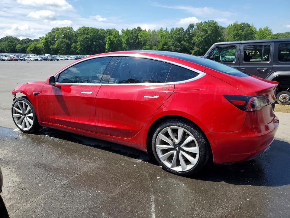 2018 Tesla Model 3 მანქანა იყიდება აუქციონზე, vin: 5YJ3E1EB7JF097358, აუქციონის ნომერი: 62941426